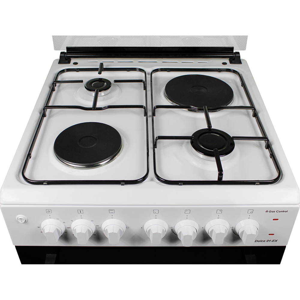 Плита комбинированная ARTEL DOLCE 21-EX White Покрытие варочной поверхности эмаль