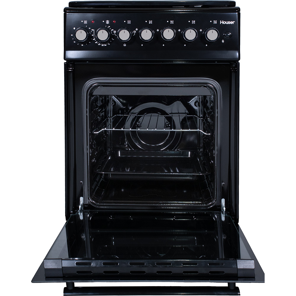 Плита комбінована HOUSER FSM 5301 B Тип варильної поверхні газова