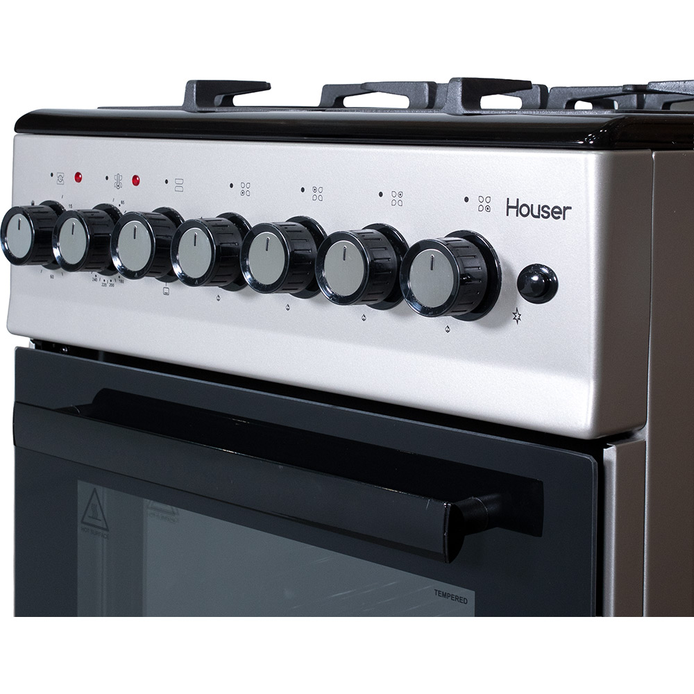 Плита комбінована HOUSER FSM 5301 S Тип духовки електрична