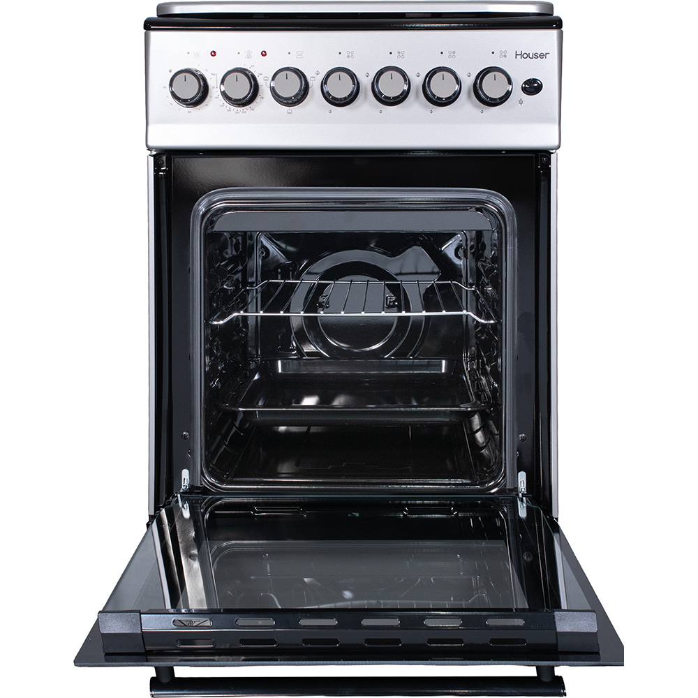 Плита комбінована HOUSER FSM 5301 S Тип варильної поверхні газова