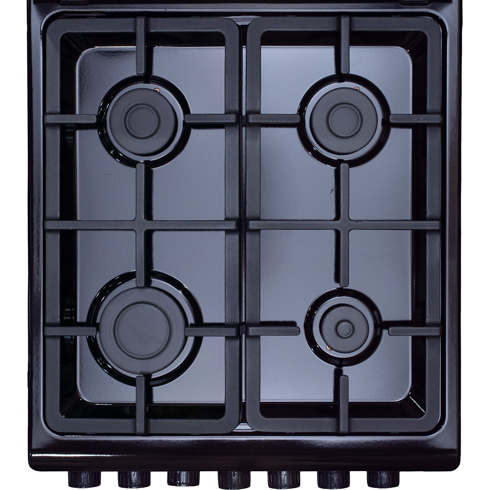 Плита комбінована HOUSER FSM 5301 S Покриття варильної поверхні емаль