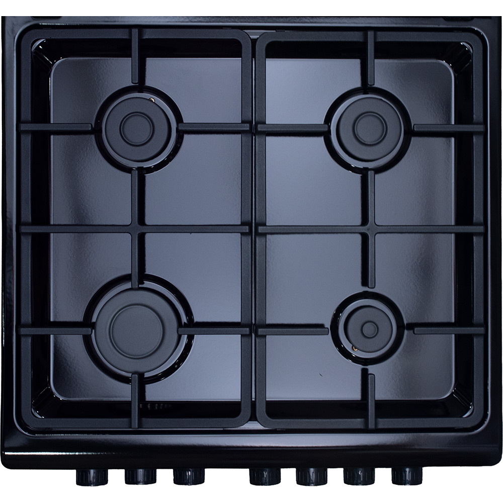 Плита комбінована HOUSER FSM 6301 S Покриття варильної поверхні емаль