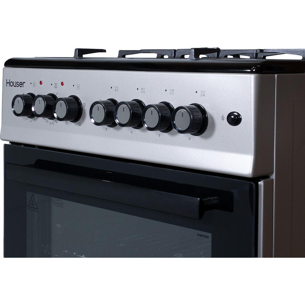 Плита комбінована HOUSER FSM 6301 S Тип духовки електрична