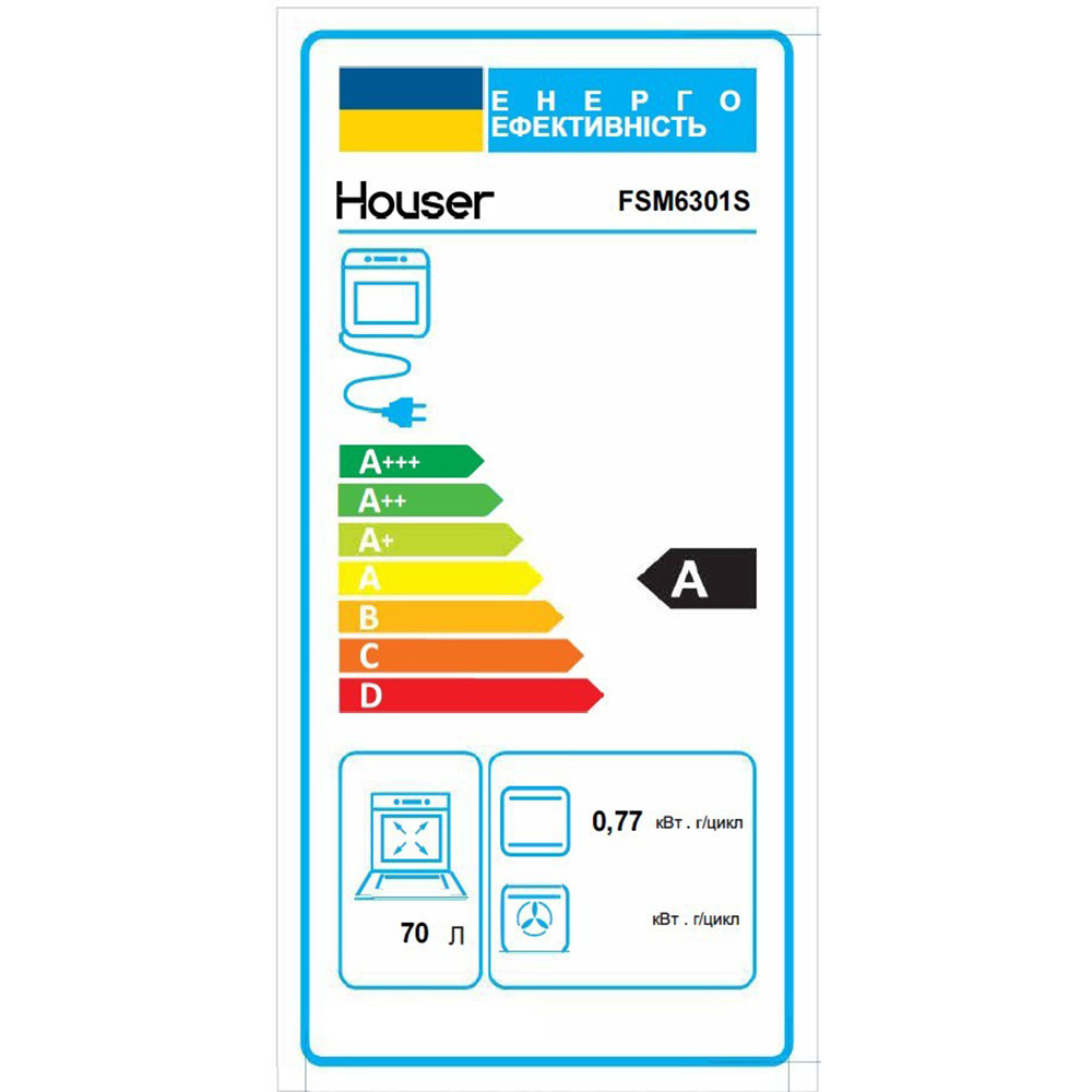 Зображення Плита комбінована HOUSER FSM 6301 S