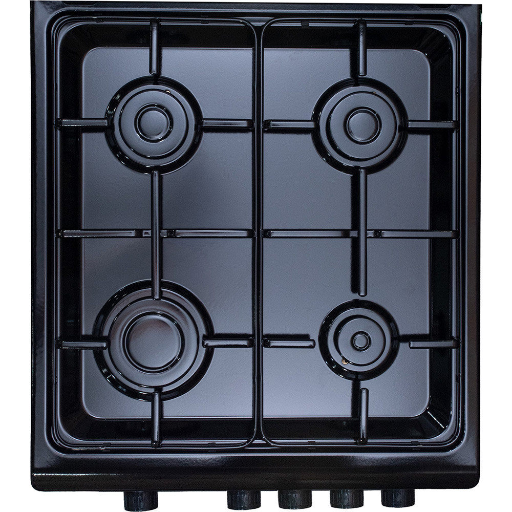 Плита газова HOUSER FSG 5201 B Покриття варильної поверхні емаль