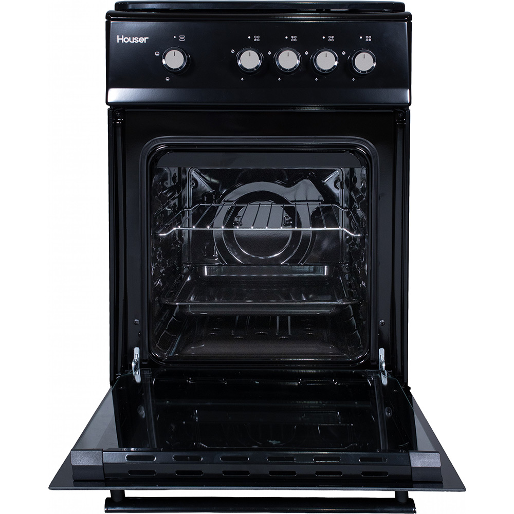 Плита газова HOUSER FSG 5201 B Тип варильної поверхні газова