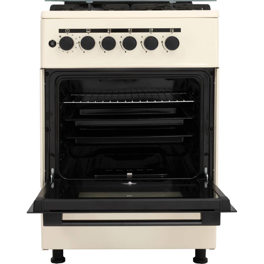 Плита газовая ELEYUS CAST 5701 CF BG Тип духовки газовая