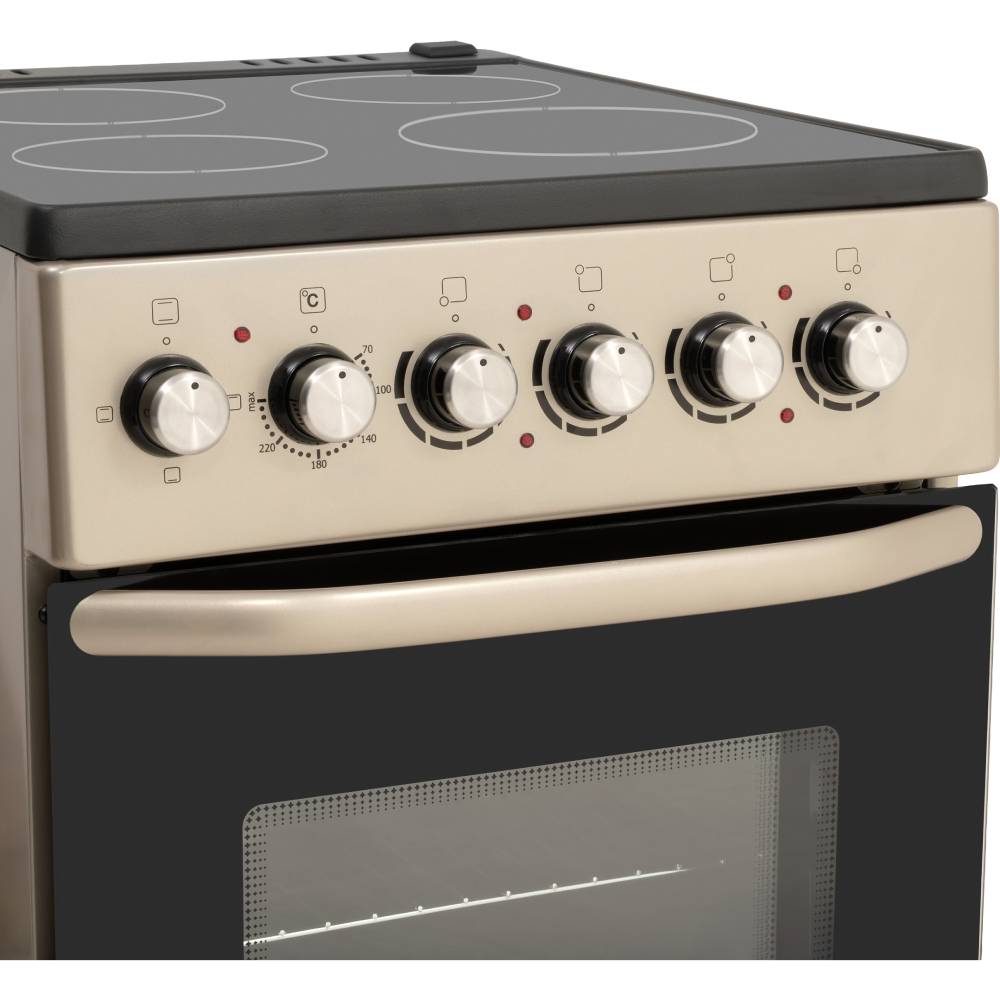 Плита электрическая ELEYUS NEXT 5003 VC4 BL+GR Тип духовки электрическая