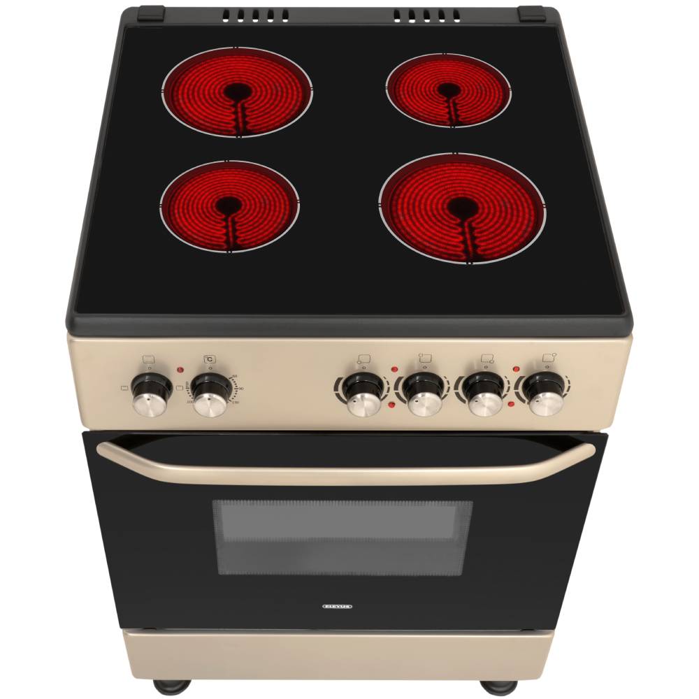 Плита электрическая ELEYUS NEXT 6003 VC4 BL+GR Тип варочной поверхности электрическая