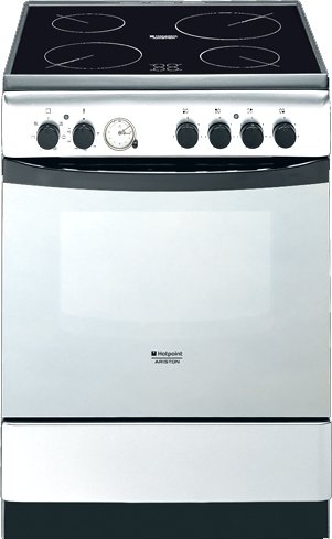 Плита електрична HOTPOINT ARISTON CE 6VM3(W) R/HA