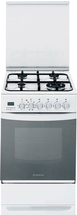 Плита комбінована HOTPOINT ARISTON C 35S P6 (W) UA/HA