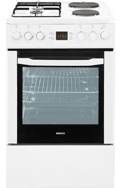 Плита комбінована BEKO CSE 54320 GW