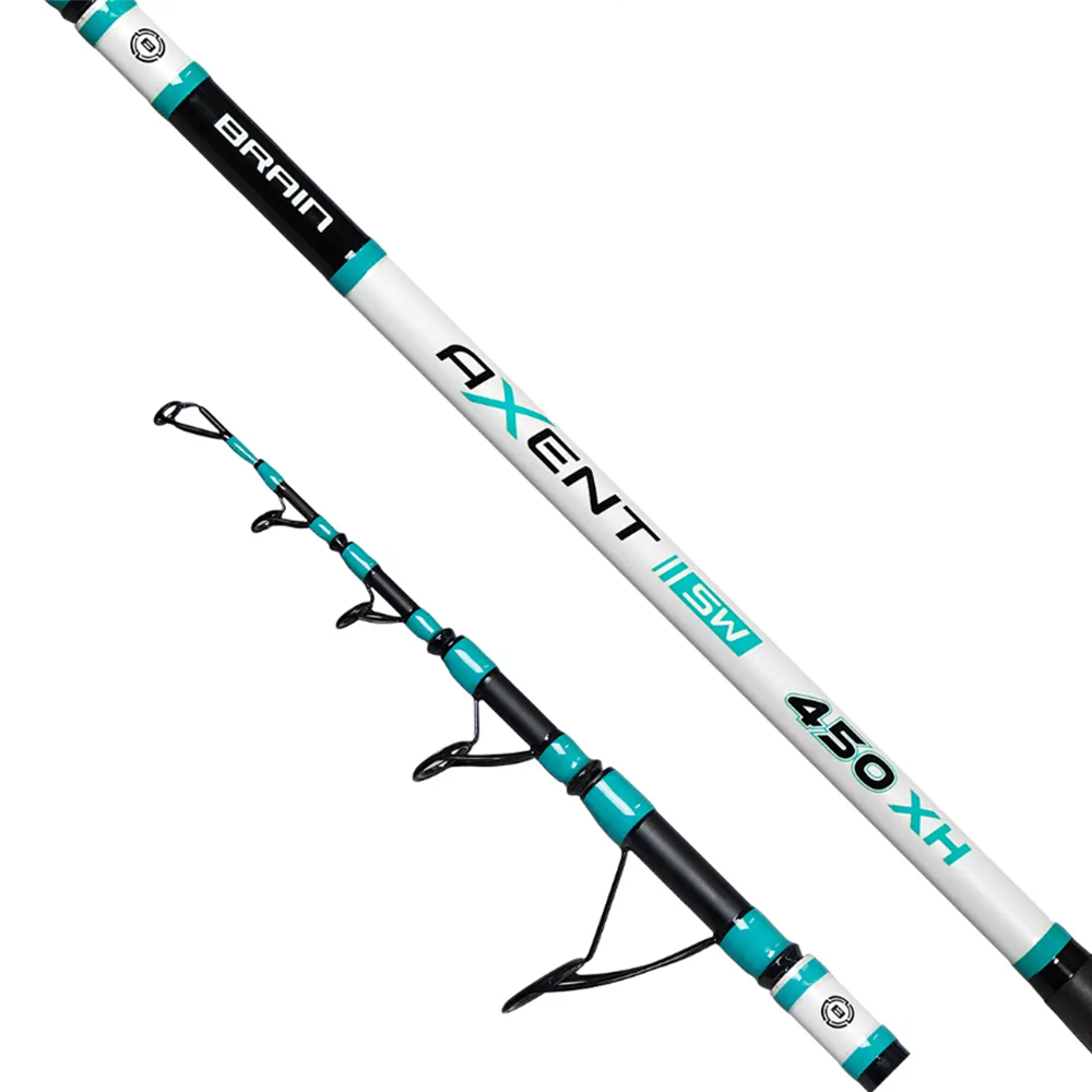 Вудлище серфове BRAIN Axent Tele Surf 4.20m max 200g (1858.51.64) Тип серфові