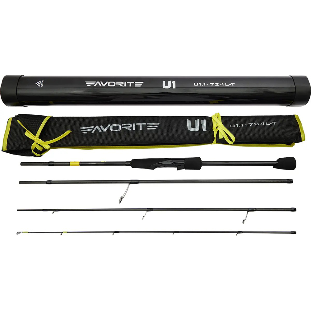 Спінінг FAVORITE U1 724L-T 2.18m 3-12g Fast (1693.07.74)