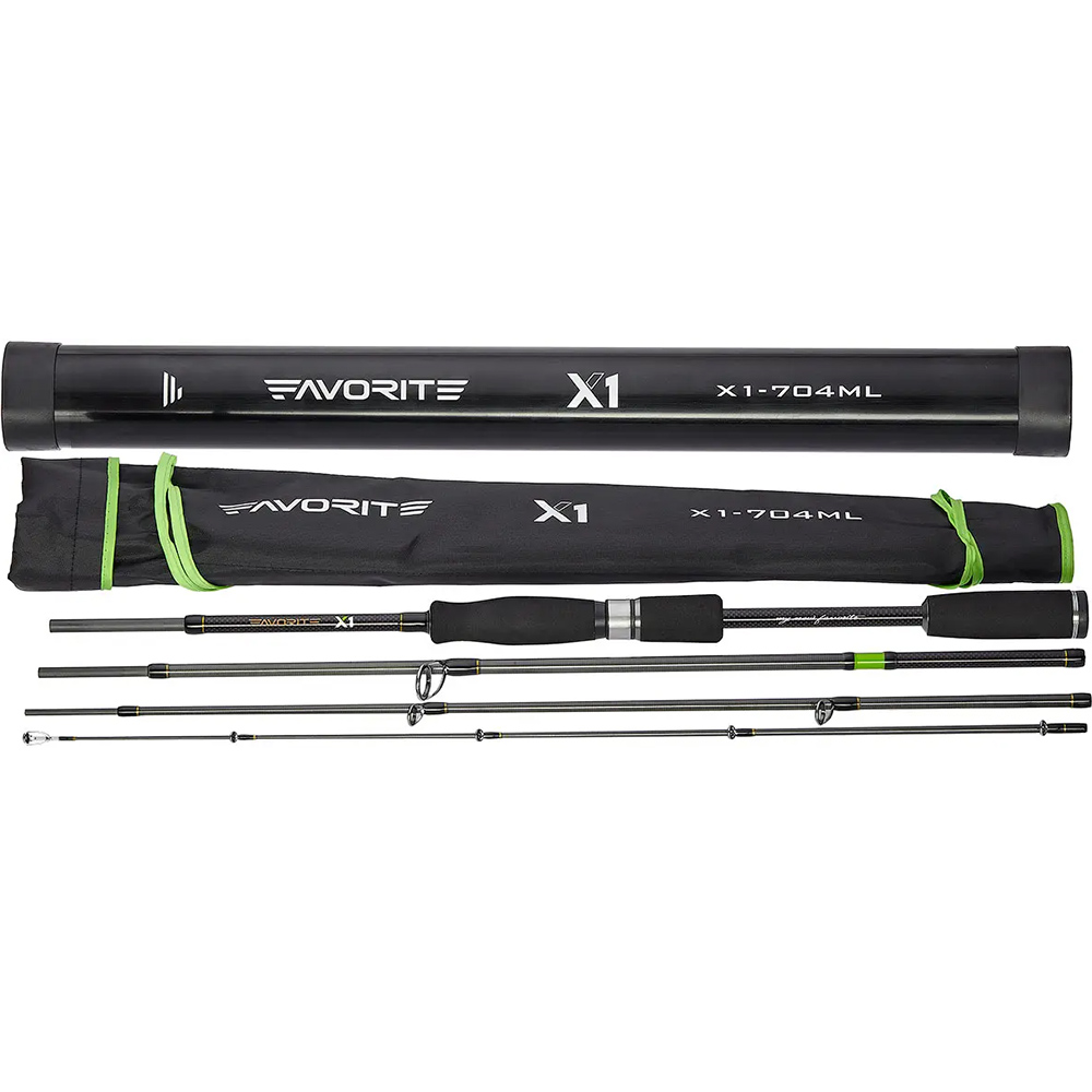 Спиннинг FAVORITE X1 Travel 804H 2.44m 20-50g Ex.Fast (1693.04.88) Строй Ex-Fast