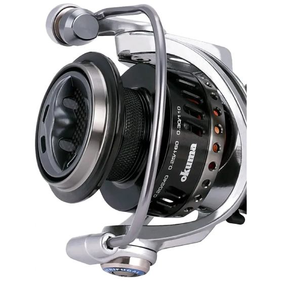 Котушка OKUMA Helios SX HSX-40 8+1BB (54290) Місткість шпулі Nylon 0.25-260/0.30-180/0.35-130