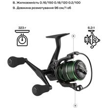 Катушка BRAIN Phantom Match/Bolo Double Handle 3000 9+1BB (1858.46.82)