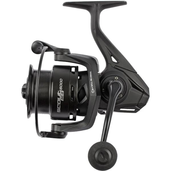 Катушка BRAIN Scout SE-B 4000S 8+1BB Black (1858.46.40) Вместимость шпули Nylon 0.23-210/ 0.27-150/ 0.30-120