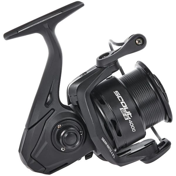 Катушка BRAIN Scout SE-B 6000S 8+1BB Black (1858.46.42) Вместимость шпули Nylon 0.23-260/ 0.27-190/ 0.30-155