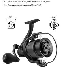 Катушка BRAIN Scout SE-S 4000S 8+1BB Silver (1858.46.43)
