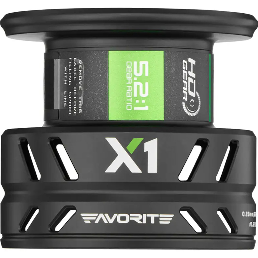 Катушка FAVORITE X1 2500 (X1252) 5.2:1 9+1BB (1693.51.42) Передаточное отношение 5.5:1