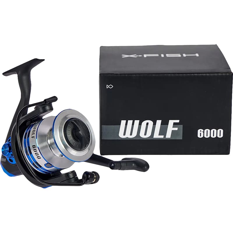 Катушка X-FISH Wolf 6000 5.2:1 1+1BB (1917.01.06) Тип безинерционные