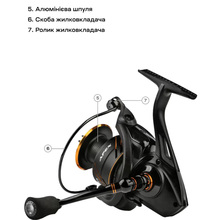 Котушка BRAIN Apex 20 3000 5+1BB 5.0:1 (1858.42.51)