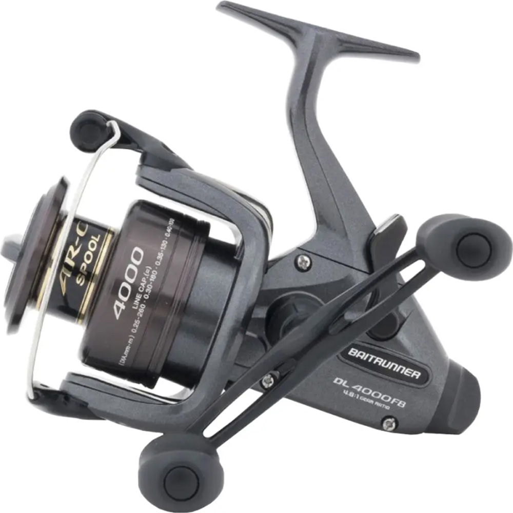 Катушка SHIMANO Baitrunner DL 4000 FB, 3+1, 4.8:1 (BTRDL4000FB) Тип с байтраннером