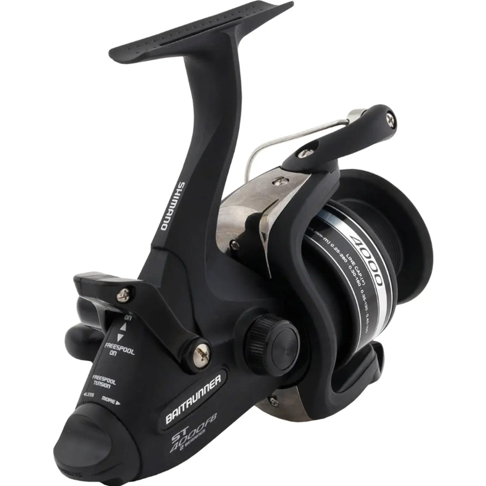Катушка SHIMANO Baitrunner ST 4000 FB 1+1BB 4.8:1 (BTRST4000FB) Тип с байтраннером