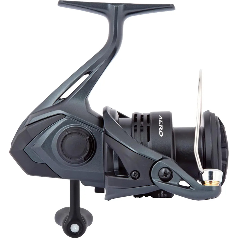 Котушка SHIMANO Aero Reel C5000 4+1BB 4.7:1 (AEROC5000) Місткість шпулі Nylon 0.35-175/0.40-120; PE #1.5-400/ #2.0-300/ #3.0-200
