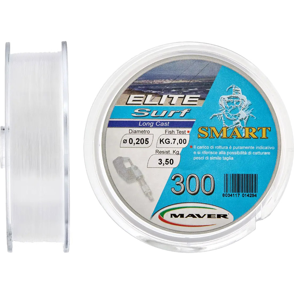 Ліска SMART Elite Surf 300m 0.205mm 3.5kg (00721205)