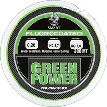 Ліска SMART Green Power Fluorine 300m 0.20mm 3.7kg (00908020)