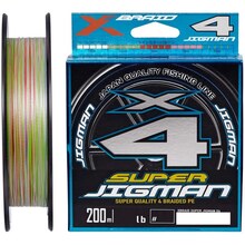 Шнур YGK X-Braid Super Jigman X4 200 м #2.0/0.235 мм 30lb/13.5 кг (4582550710999)