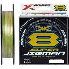 Шнур YGK X-Braid Super Jigman X8 200 м #2.0/0.235 мм 35lb/15.86 кг (4582550710760)