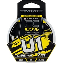Флюорокарбон FAVORITE U1 FC 7m #16/0.66mm 59.2lb/26.87kg (1693.11.91)
