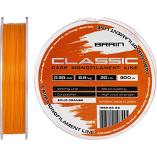 Леска BRAIN Classic Carp Line 300m 0.30mm 20lb 8.8kg (1858.80.99)