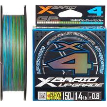 Шнур YGK X-Braid Upgrade X4 150 м #0.8/0.148 мм 14lb/6.3 кг 3 colored (4582550712061)