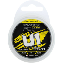 Флюорокарбон FAVORITE U1 FC 30m #5.0/0.37mm 20.5lb/9.31kg (1693.12.17)