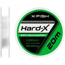 Флюорокарбон X-Fish Hard-X 20 м 0.80 мм 25.50 кг Glear (1917.03.95)