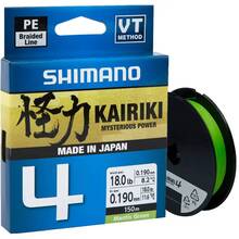 Шнур SHIMANO Kairiki 4 PE 150м 0.22мм 16.7кг Mantis Green (LDM54TE2521515G)