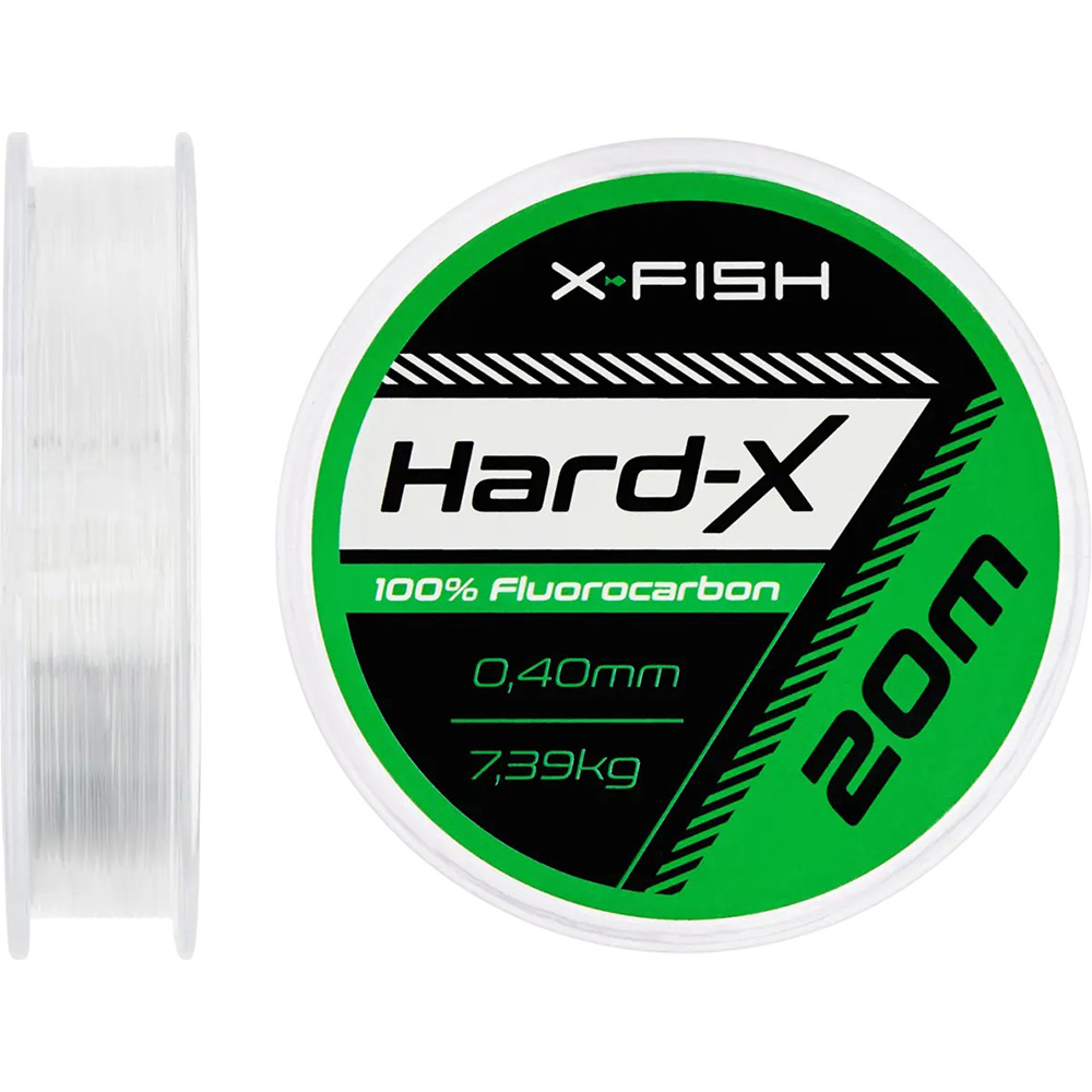 Флюорокарбон X-FISH Hard-X 20m 0.38mm 6.5kg Clear (1917.03.87)