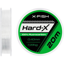 Флюорокарбон X-FISH Hard-X 20m 0.40mm 7.39kg Clear (1917.03.88)