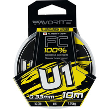 Флюорокарбон FAVORITE U1 FC 10m #4.0/0.33mm 16.0lb/7.25kg