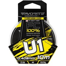 Флюорокарбон Favorite U1 FC 10 м #6.0/0.405 мм 23.5lb/10.67 кг (1693.11.85)
