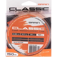 Лісочка BRAIN Classic Carp Line 150m 0.35mm 25lb 10.7kg Solid Orange (1858.80.88)
