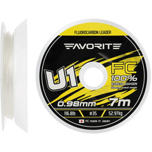 Флюорокарбон FAVORITE U1 FC 7m #35/0.98mm 116.8lb/52.97kg White (1693.11.98)