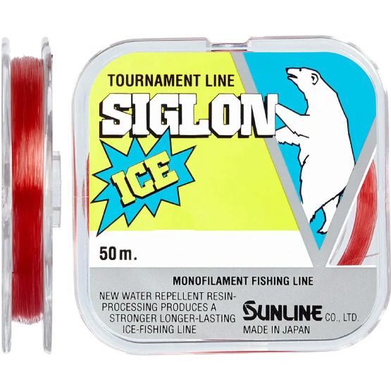 Лісочка SUNLINE Siglon F ICE 50 м 0.235 мм Red (63030020)