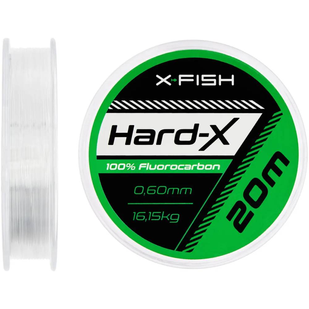 Флюорокарбон X-FISH Hard-X 20м 0.60мм 16.15кг Clear (1917.03.92)