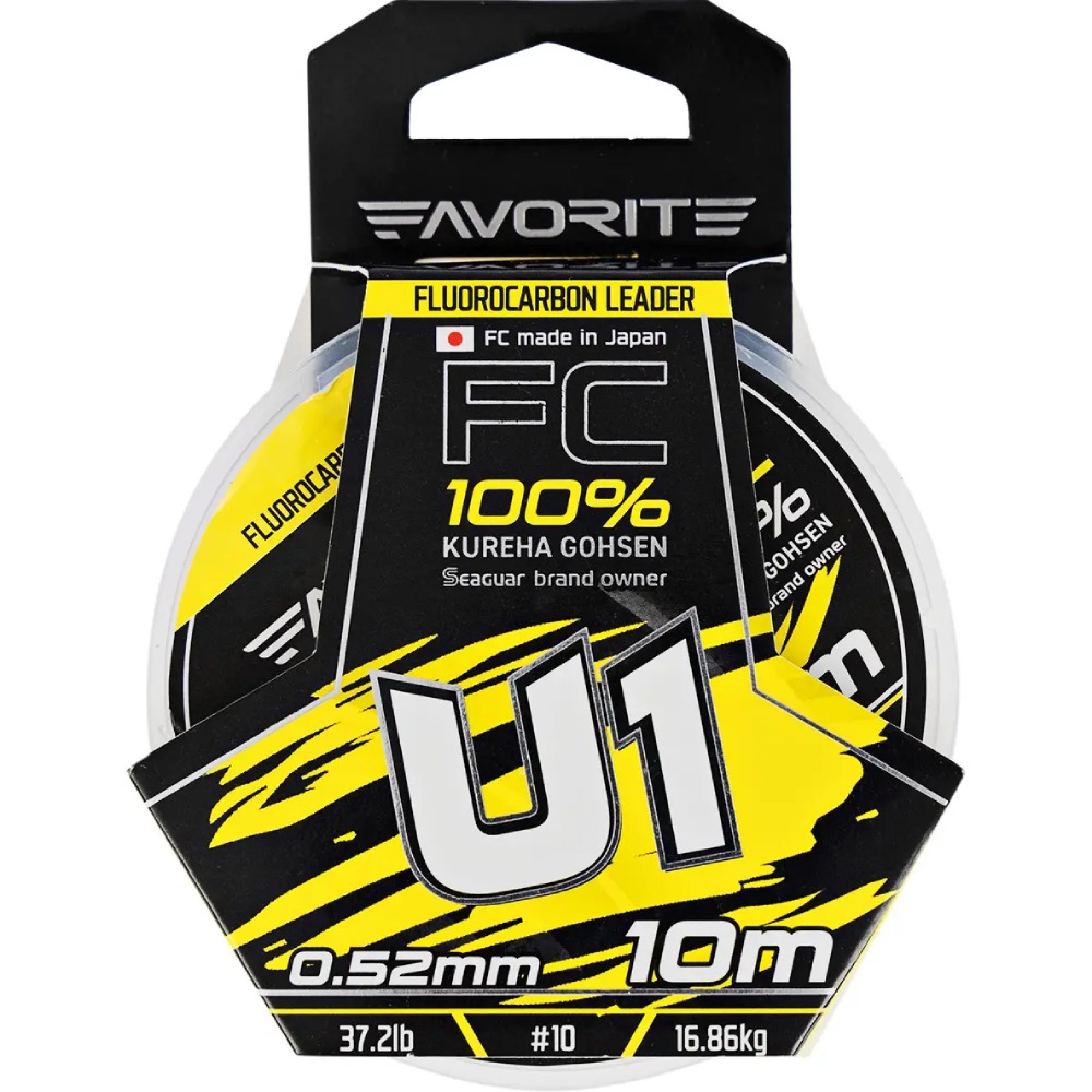Флюорокарбон FAVORITE U1 FC 10 м 0.52 мм (1693.11.88)