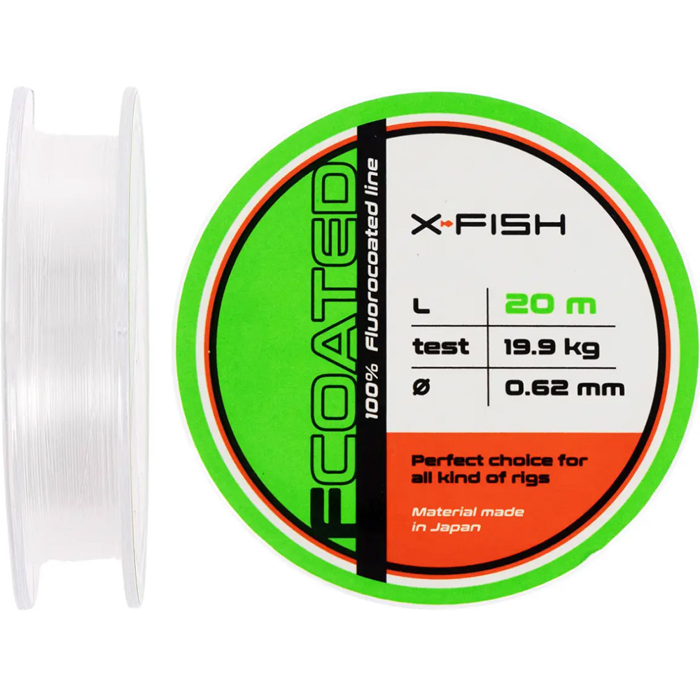 Флюорокарбон X-FISH FCoated 20m 0.62mm 19.9kg (1917.01.56)